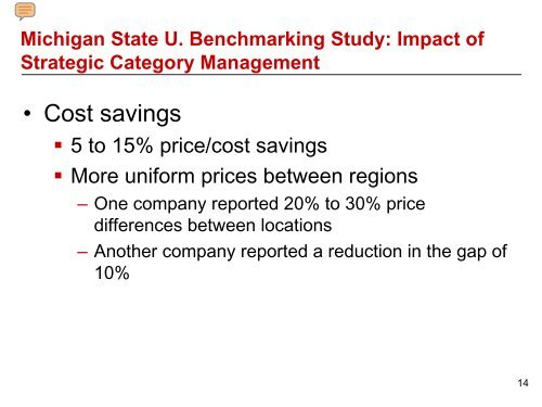 View presentation (PDF) - Department of Supply Chain Management