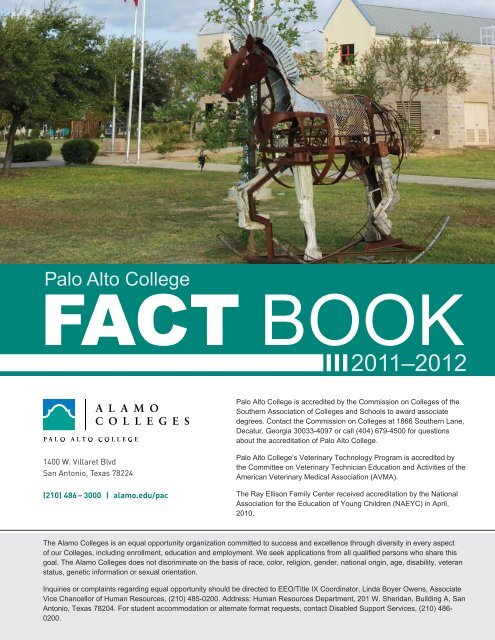 Palo Alto College Fact Book - Alamo Colleges