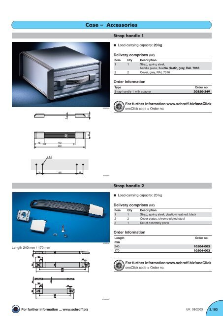 Case with 19" compatible dimensions For VME, CPCI and other ...