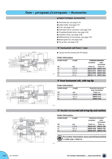 Case with 19" compatible dimensions For VME, CPCI and other ...