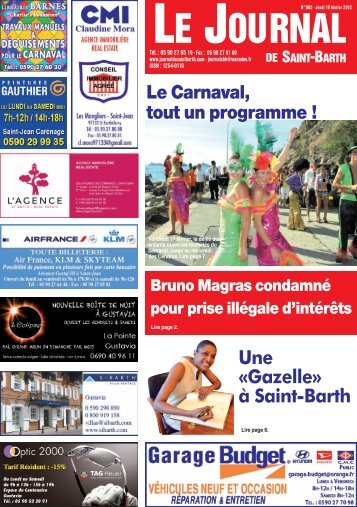 962 - Journal de Saint Barth