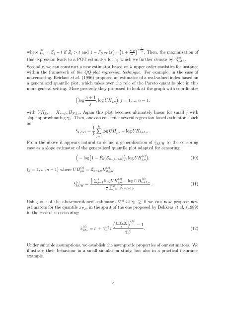 Estimation of the extreme value index and high quantiles under ...