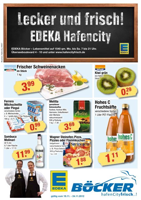 EDEKA Hafencity - EDEKA Böcker