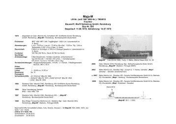 Maja-M - Ship-DB Schiffsdatenbank