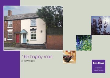 165 hagley road - Lee Shaw Partnership