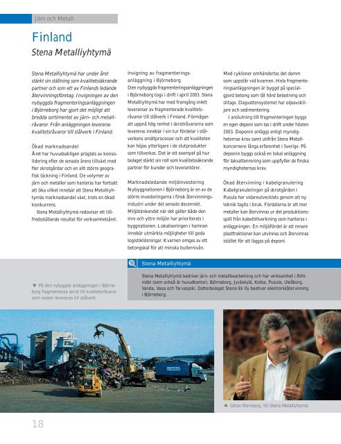 Stena Scanpaper - Stena Metall Group