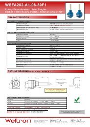 WSFA202-A1-08-30F1 - Weltron Elektronik GmbH