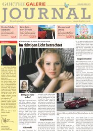 Ausgabe April 2012 - Goethe Galerie Jena