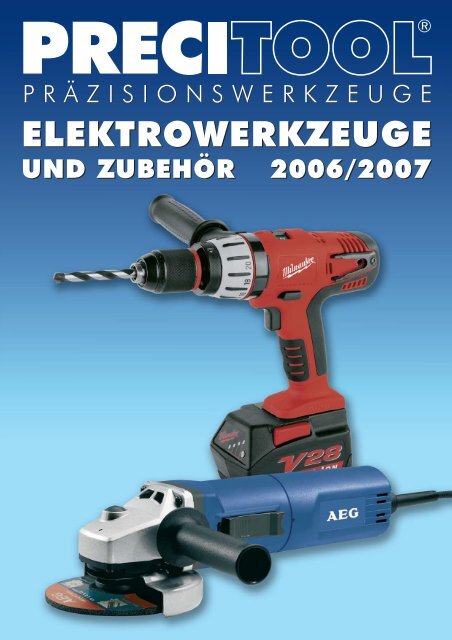 ELEKTROWERKZEUGE ELEKTROWERKZEUGE - G. Walter ...