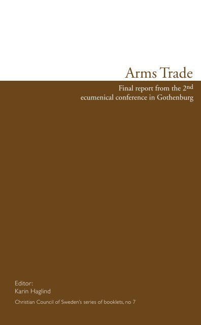 Arms Trade - The Gothenburg Process