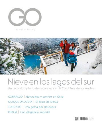 Nieve en los lagos del sur - Revista GO