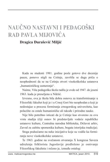 24 dragica djurasevic miljic.pdf - Matica crnogorska