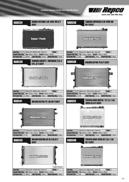 45005_Repco_08 Radiator Application Guide Master - Repco Trade ...