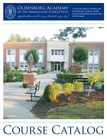 Course Catalog - Oldenburg Academy