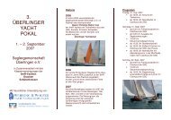 3. ÜBERLINGER YACHT POKAL