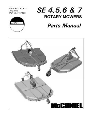 Parts Manual - McConnel