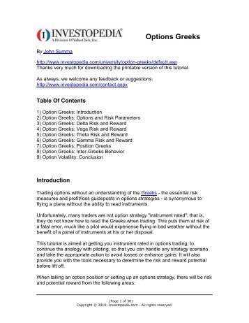 Trade options investopedia