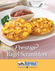 Prestige Bagel Scrambler - Burnbrae Farms