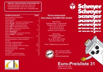 Schreyer FUMDS - Platz-Spar-Schornstein - Schornsteinwerk ...