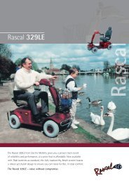 Rascal 329LE - Better Mobility