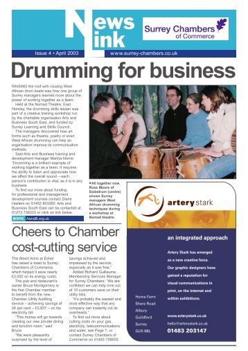 Drumming for business - Surrey Chambers of Commerce