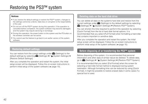 Instruction Manual Manual de Instrucciones - PlayStation