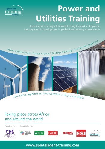 Power and Utilities Training Brochure