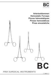 BC - Frix Surgical Instruments