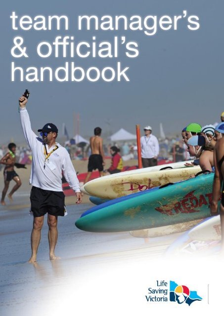 Team Managers and Officials handbook - Life Saving Victoria