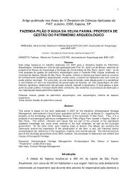 fazenda pilÃ£o d'Ã gua da velha faxina - IHGGI - Instituto HistÃ³rico ...