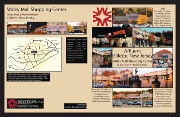 Valley Mall Shopping Center - Welco Realty, Inc