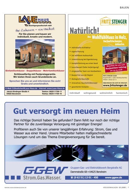 HM 2008-03.indd - Häusermagazin