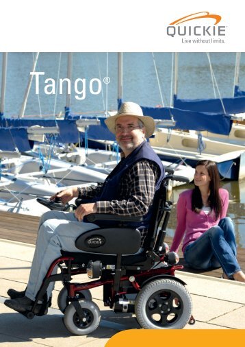 Descargar Catálogo silla de ruedas electrica Tango