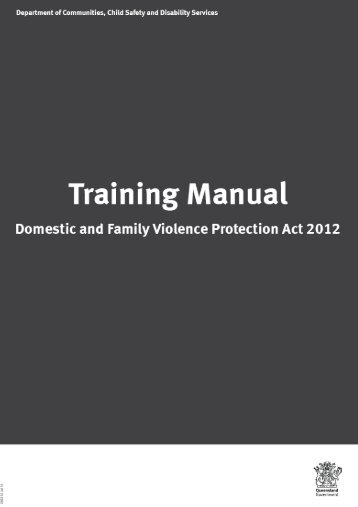 Domestic and Family Violence Protection Act 2012 - Department of ...