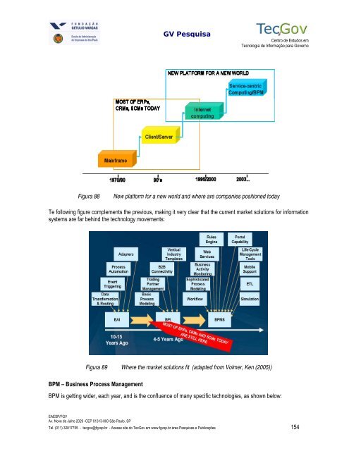 impactos da adoÃ§Ã£o das novas tecnologias bpm ... - GVpesquisa