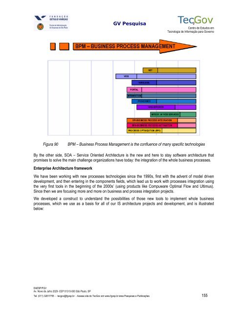 impactos da adoÃ§Ã£o das novas tecnologias bpm ... - GVpesquisa