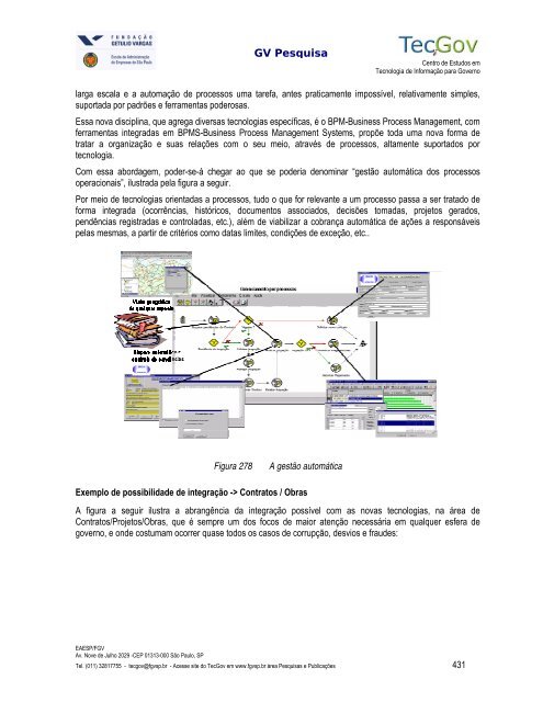 impactos da adoÃ§Ã£o das novas tecnologias bpm ... - GVpesquisa