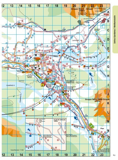 Se l va G a rd e n a / Wo l k e n s t e i n 1 5 6 3 m - Groeden