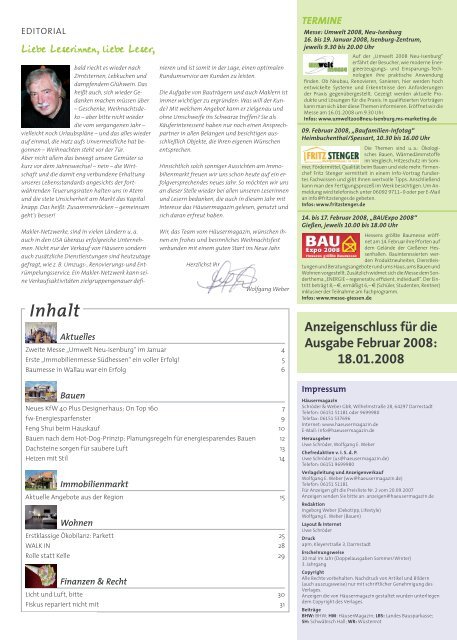 PDF ansehen - Häusermagazin