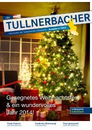 Gesegnetes Weihnachtsfest & ein wundervolles ... - VP Tullnerbach