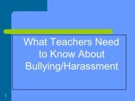 Introduction To Brevard Public Schools Bully Policy 5517.01