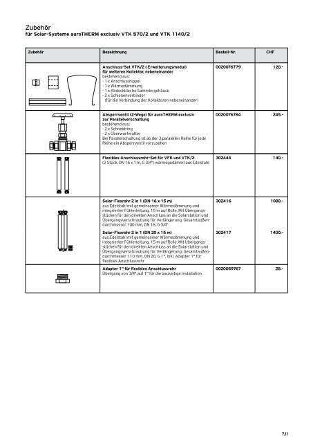 auroTHERM exclusiv VTK 570 & 1140 /2 - Vaillant