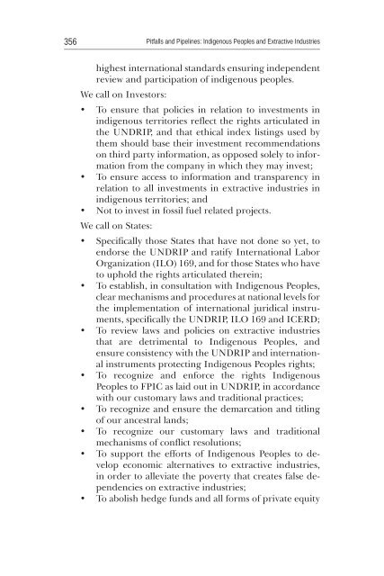 Pitfalls and Pipelines - Philippine Indigenous Peoples Links