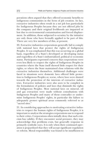 Pitfalls and Pipelines - Philippine Indigenous Peoples Links