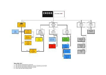 Organigramm CI_März 2012_ohne Master - Cross Industries AG