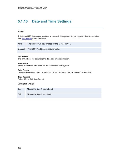 TANDBERG Edge 95-85-75 MXP User Manual (F5).pdf - Expoficina