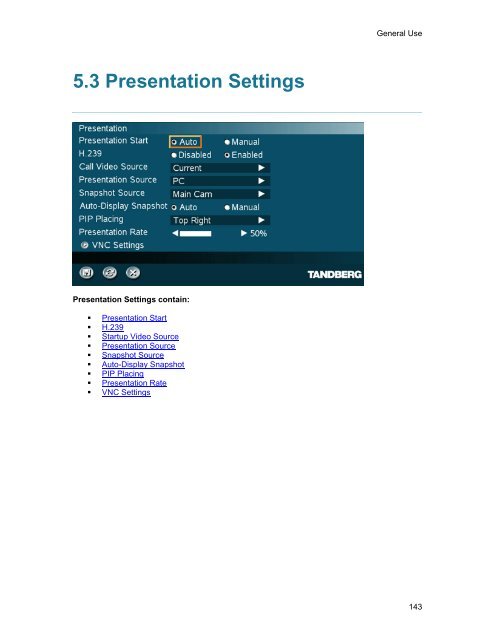 TANDBERG Edge 95-85-75 MXP User Manual (F5).pdf - Expoficina