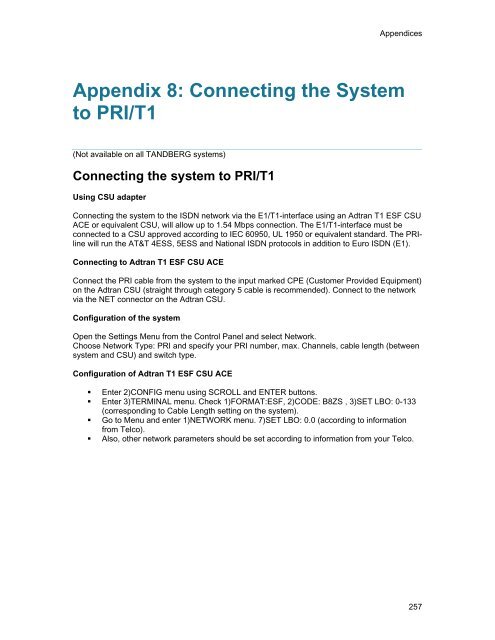 TANDBERG Edge 95-85-75 MXP User Manual (F5).pdf - Expoficina