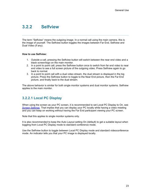 TANDBERG Edge 95-85-75 MXP User Manual (F5).pdf - Expoficina