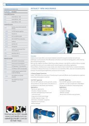 INTeleCTÂ® RPW shOCKWaVe - OPC Health